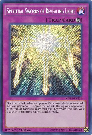 Spiritual Swords of Revealing Light [MVP1-ENS31] Secret Rare | GnG Games