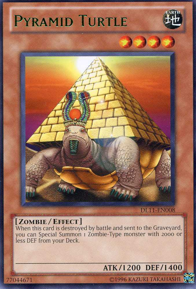 Pyramid Turtle (Green) [DL11-EN008] Rare | GnG Games