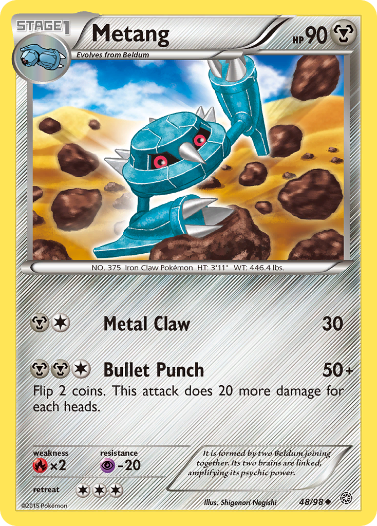 Metang (48/98) [XY: Ancient Origins] | GnG Games