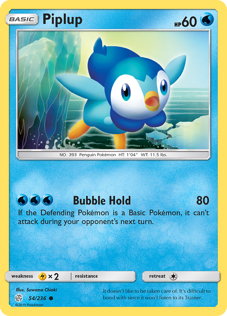 Piplup (54/236) [Sun & Moon: Cosmic Eclipse] | GnG Games