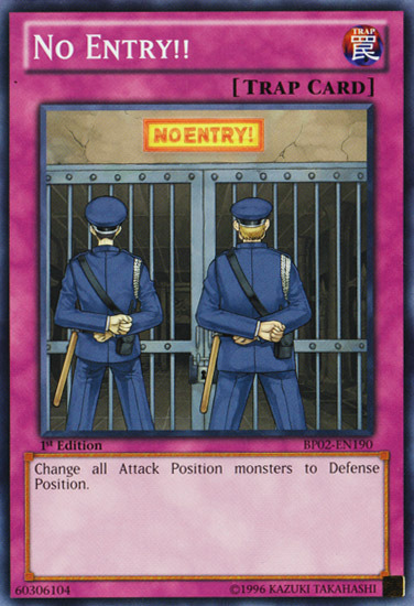 No Entry!! [BP02-EN190] Common | GnG Games