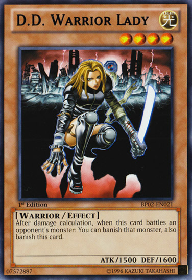 D.D. Warrior Lady [BP02-EN021] Rare | GnG Games