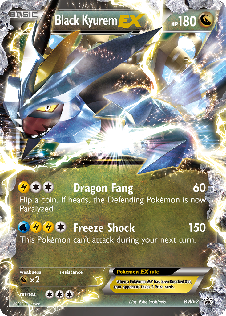 Black Kyurem EX (BW62) [Black & White: Black Star Promos] | GnG Games