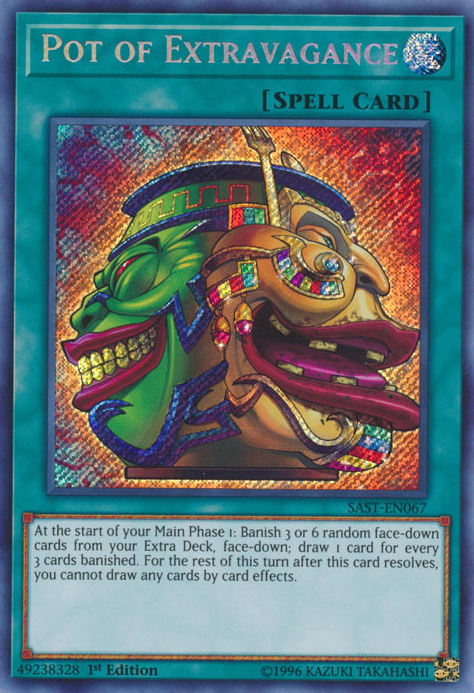 Pot of Extravagance [SAST-EN067] Secret Rare | GnG Games