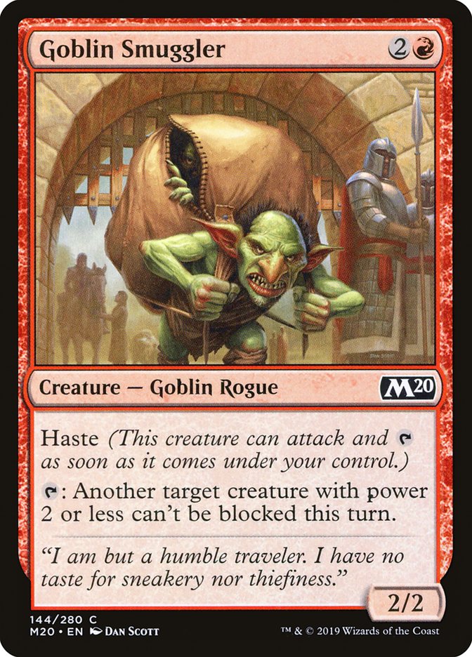 Goblin Smuggler [Core Set 2020] | GnG Games