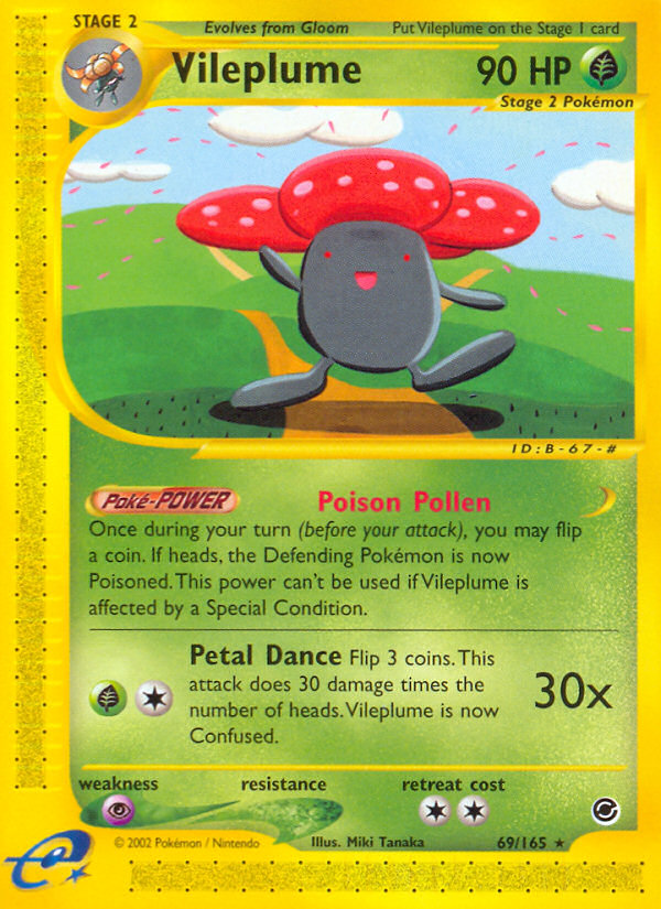 Vileplume (69/165) [Expedition: Base Set] | GnG Games