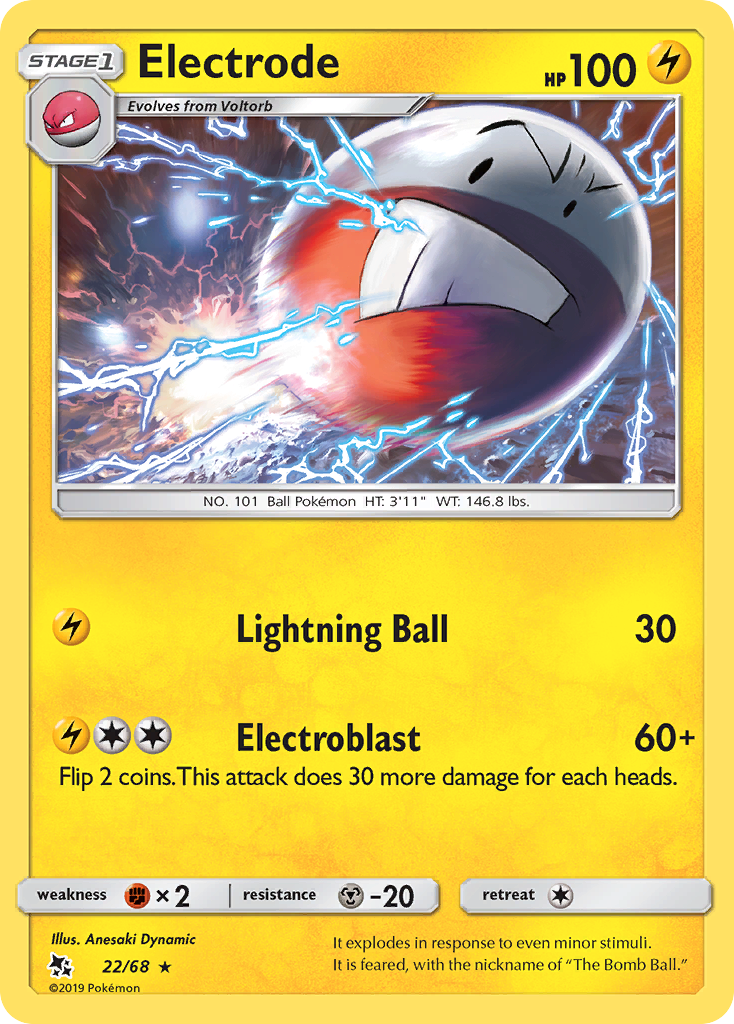 Electrode (22/68) [Sun & Moon: Hidden Fates] | GnG Games