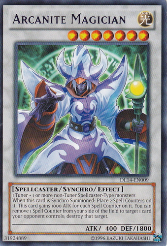 Arcanite Magician (Blue) [DL14-EN009] Rare | GnG Games