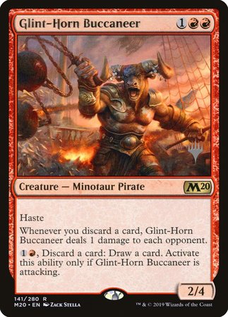 Glint-Horn Buccaneer [Core Set 2020 Promos] | GnG Games