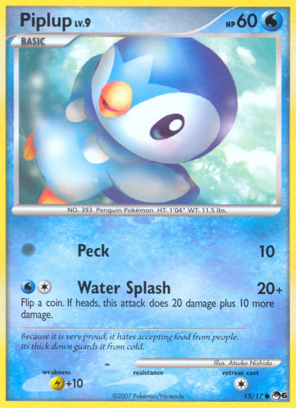 Piplup (15/17) [POP Series 6] | GnG Games