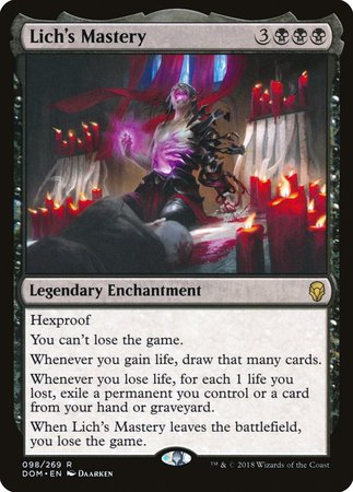 Lich's Mastery [Dominaria] | GnG Games