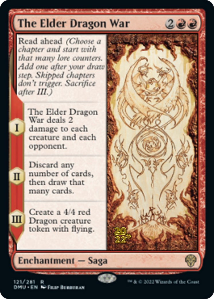 The Elder Dragon War [Dominaria United Prerelease Promos] | GnG Games