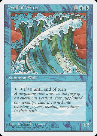 Wall of Water [Fourth Edition] | GnG Games