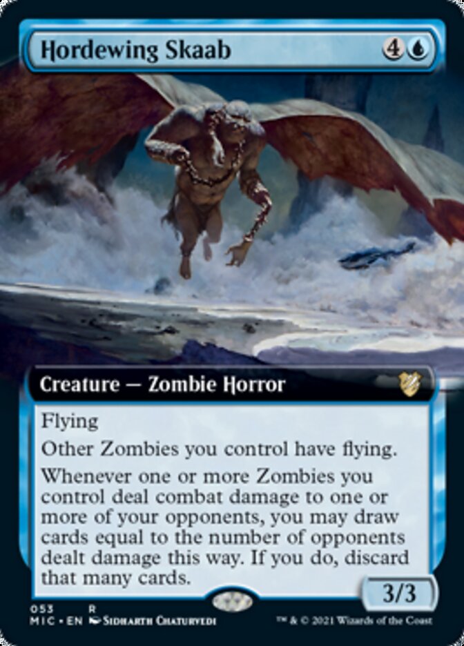 Hordewing Skaab (Extended) [Innistrad: Midnight Hunt Commander] | GnG Games