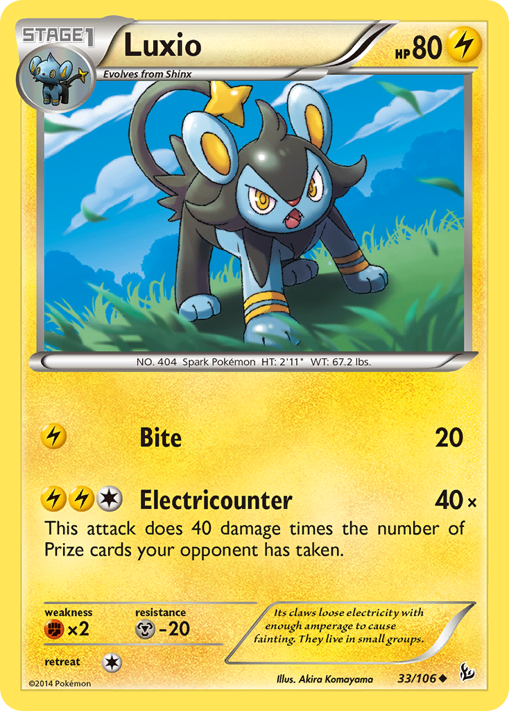 Luxio (33/106) [XY: Flashfire] | GnG Games