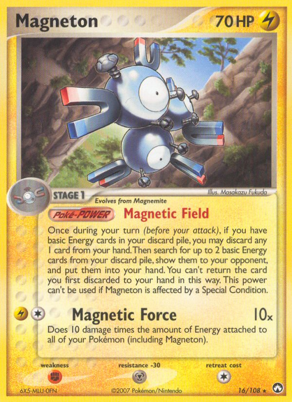 Magneton (16/108) [EX: Power Keepers] | GnG Games