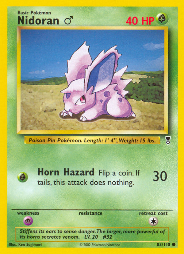 Nidoran (83/110) (Male) [Legendary Collection] | GnG Games