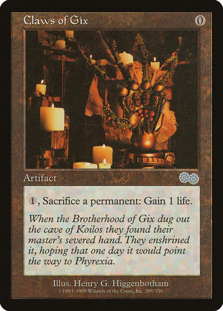 Claws of Gix [Urza's Saga] | GnG Games