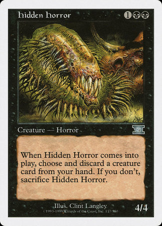 Hidden Horror [Classic Sixth Edition] | GnG Games