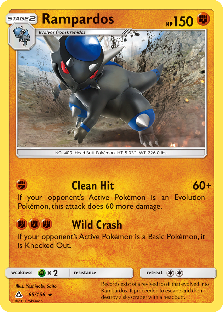 Rampardos (65/156) [Sun & Moon: Ultra Prism] | GnG Games