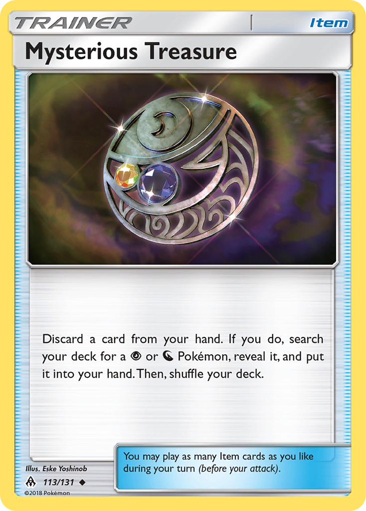 Mysterious Treasure (113/131) [Sun & Moon: Forbidden Light] | GnG Games