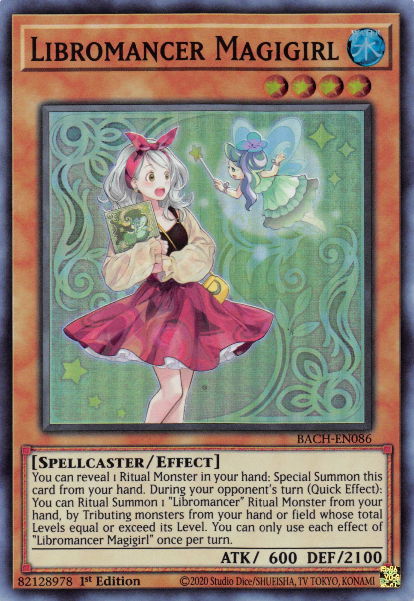Libromancer Magigirl [BACH-EN086] Super Rare | GnG Games