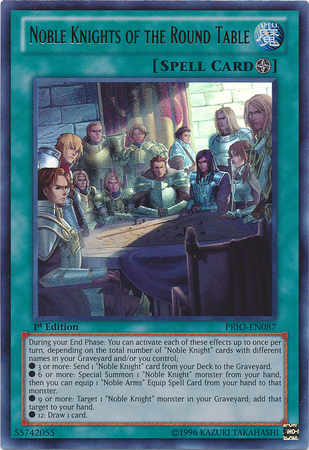 Noble Knights of the Round Table [PRIO-EN087] Ultra Rare | GnG Games