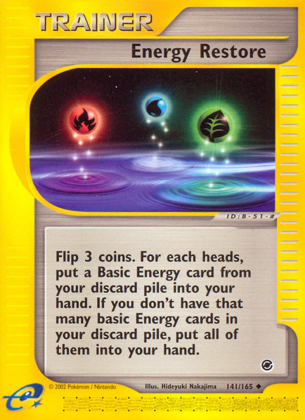 Energy Restore (141/165) [Expedition: Base Set] | GnG Games