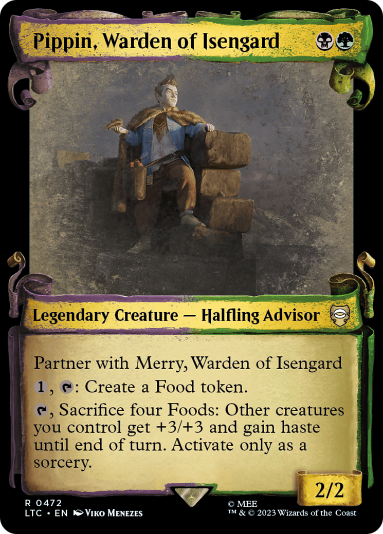 Pippin, Warden of Isengard [The Lord of the Rings: Tales of Middle-Earth Commander Showcase Scrolls] | GnG Games