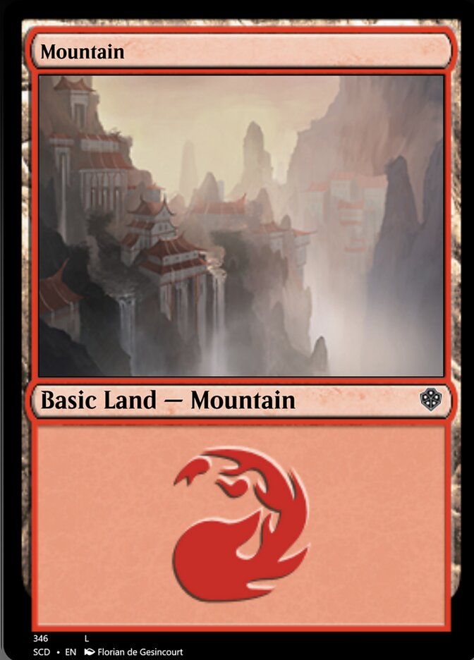 Mountain (346) [Starter Commander Decks] | GnG Games