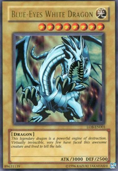 Blue-Eyes White Dragon [LOB-EN001] Ultra Rare | GnG Games