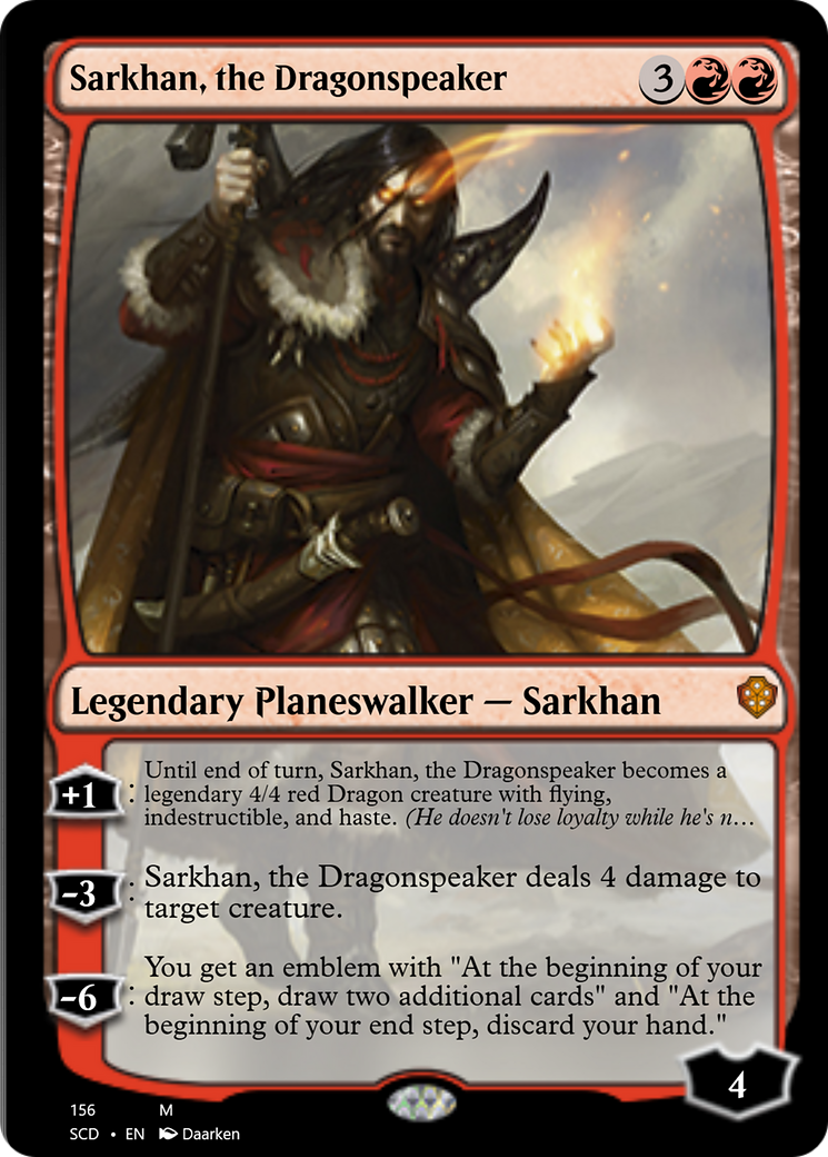 Sarkhan, the Dragonspeaker [Starter Commander Decks] | GnG Games