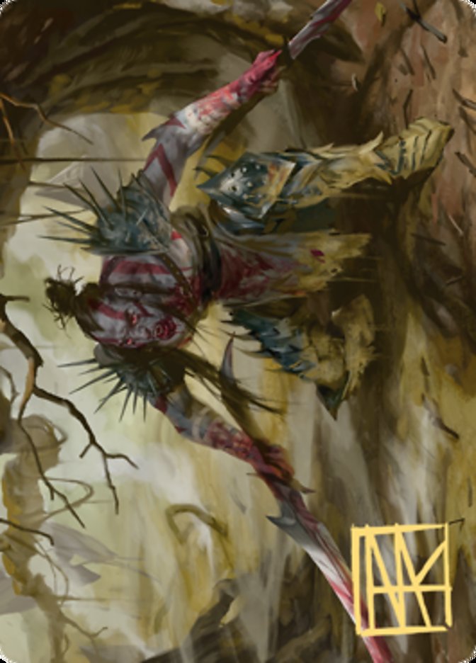 Highborn Vampire Art Card (Gold-Stamped Signature) [Zendikar Rising Art Series] | GnG Games