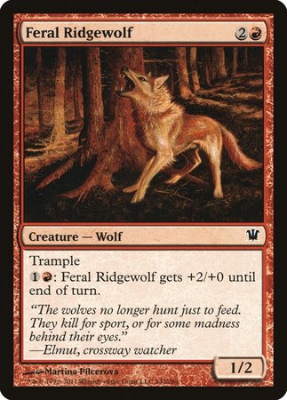 Feral Ridgewolf [Innistrad] | GnG Games