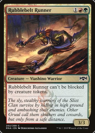 Rubblebelt Runner [Ravnica Allegiance] | GnG Games