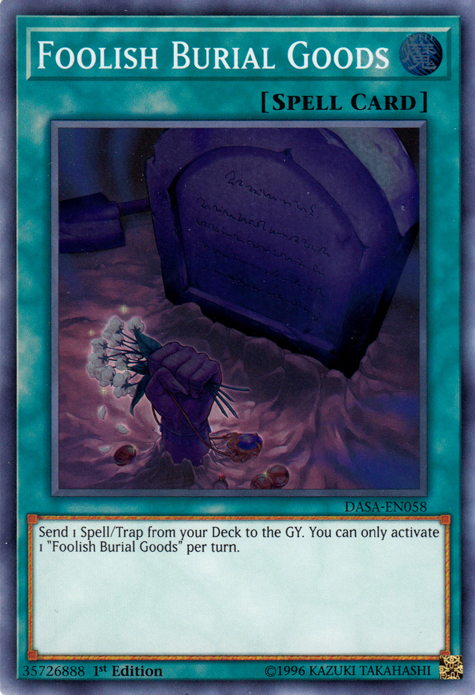 Foolish Burial Goods [DASA-EN058] Super Rare | GnG Games