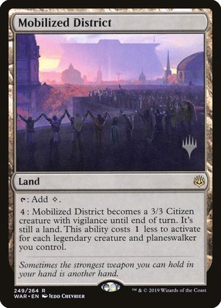 Mobilized District [War of the Spark Promos] | GnG Games