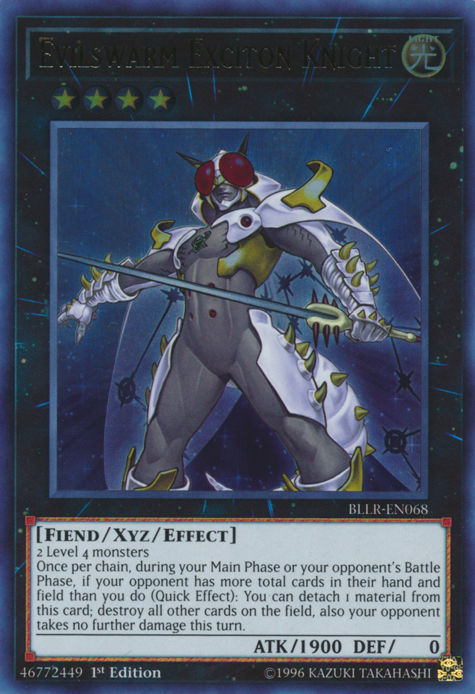 Evilswarm Exciton Knight [BLLR-EN068] Ultra Rare | GnG Games