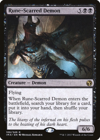 Rune-Scarred Demon [Iconic Masters] | GnG Games