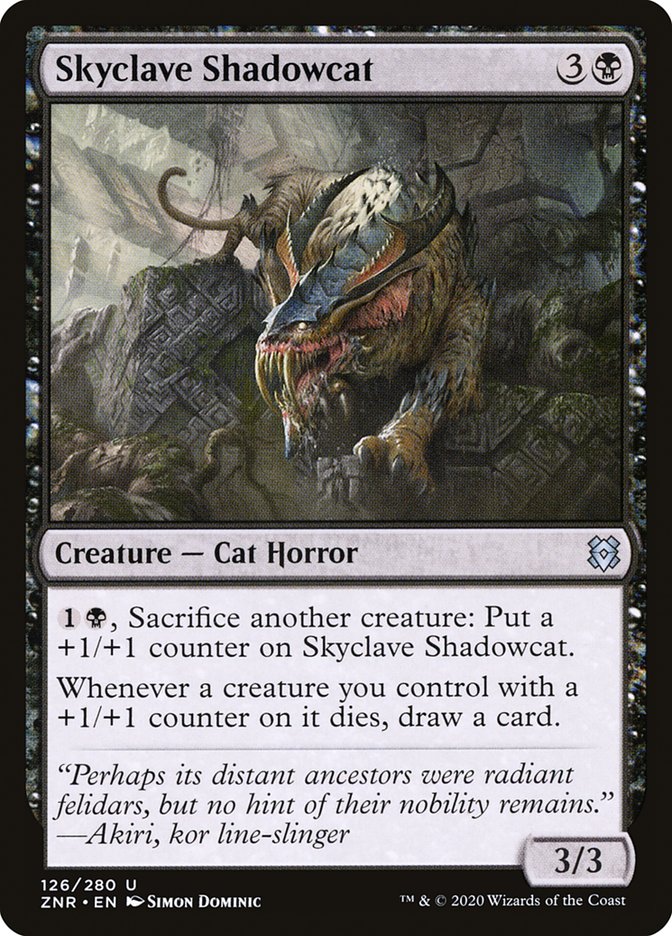 Skyclave Shadowcat [Zendikar Rising] | GnG Games