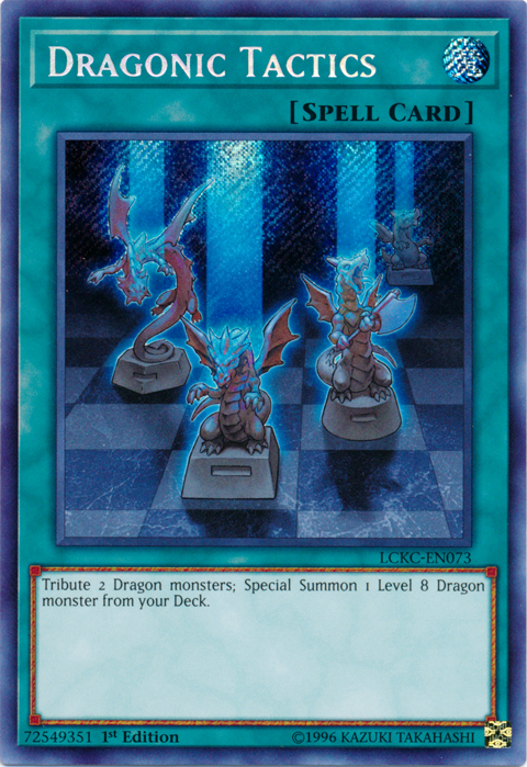 Dragonic Tactics [LCKC-EN073] Secret Rare | GnG Games