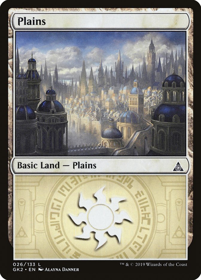 Plains (26) [Ravnica Allegiance Guild Kit] | GnG Games