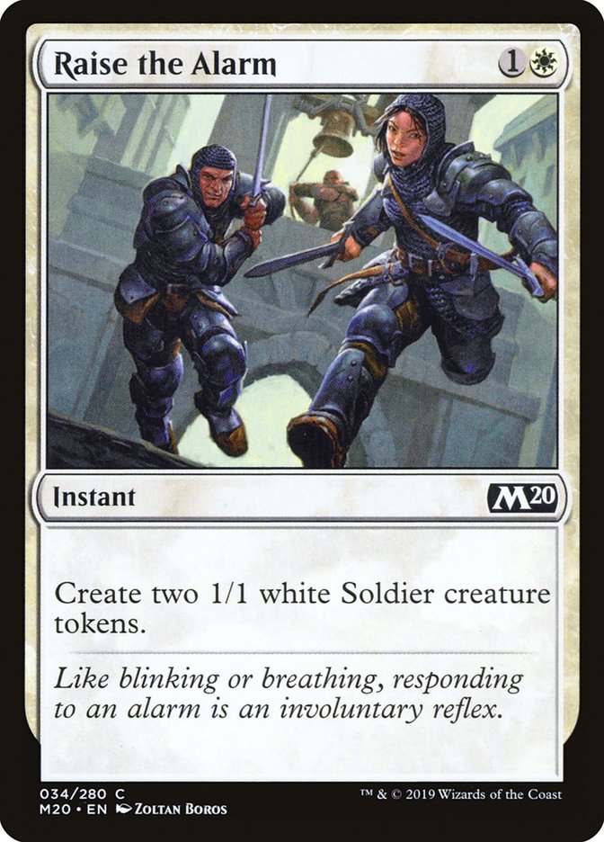 Raise the Alarm [Core Set 2020] | GnG Games