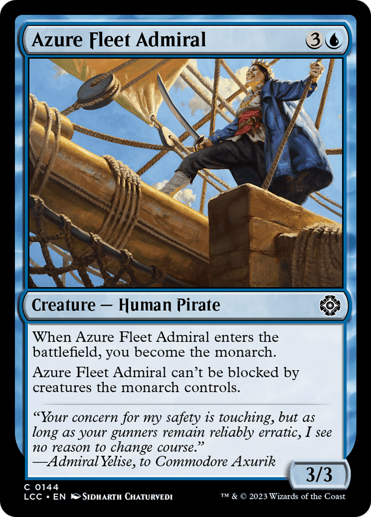 Azure Fleet Admiral [The Lost Caverns of Ixalan Commander] | GnG Games