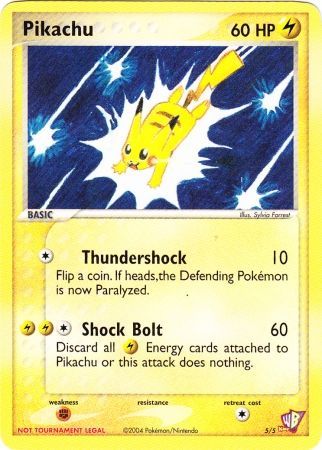 Pikachu (5/5) [Kids WB Promos] | GnG Games