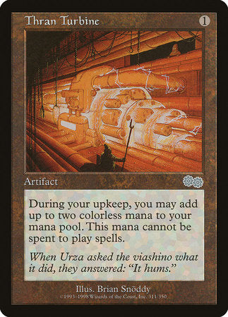 Thran Turbine [Urza's Saga] | GnG Games