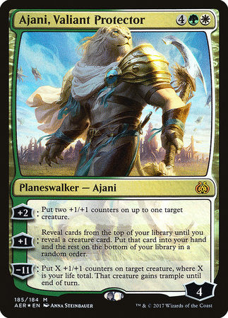 Ajani, Valiant Protector [Aether Revolt] | GnG Games