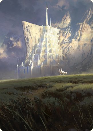 Minas Tirith Art Card [The Lord of the Rings: Tales of Middle-earth Art Series] | GnG Games