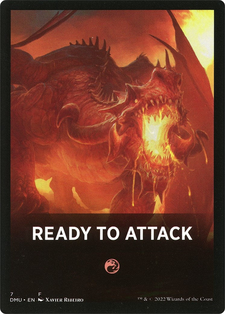 Ready to Attack Theme Card [Dominaria United Tokens] | GnG Games