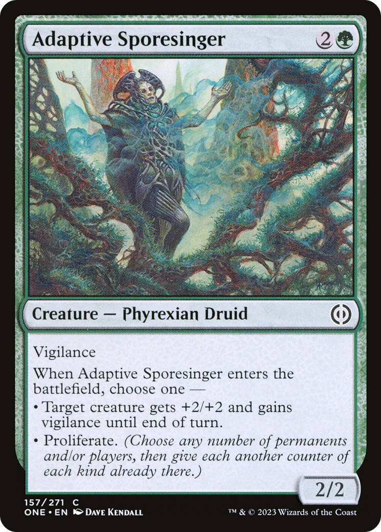 Adaptive Sporesinger [Phyrexia: All Will Be One] | GnG Games